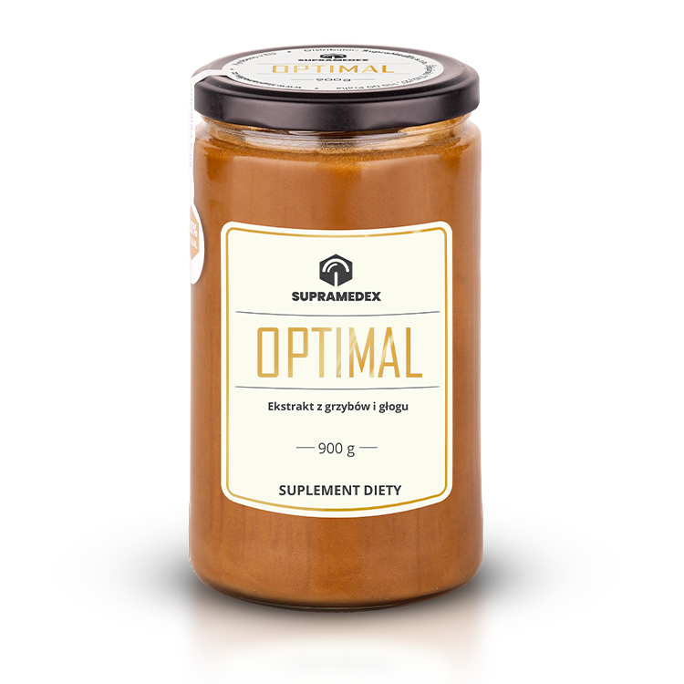 Optimal - ekstrakt z grzybów i głogu
